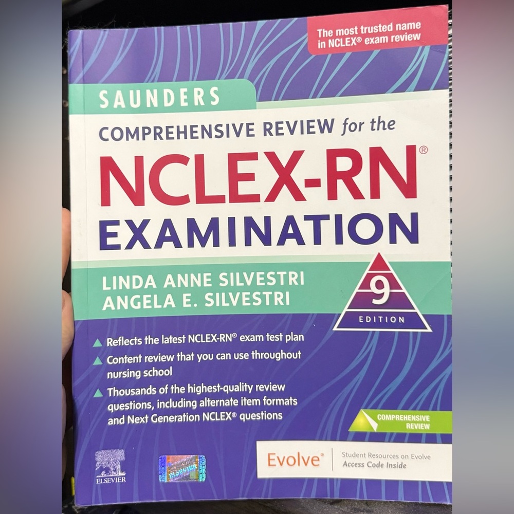Saunders NCLEX-RN Examination Review Book